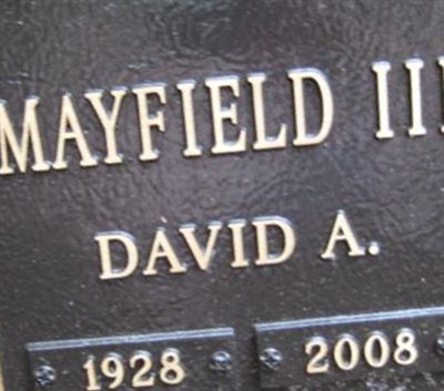 David A Mayfield, III on Sysoon