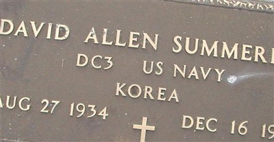 David Allen Summerlin on Sysoon