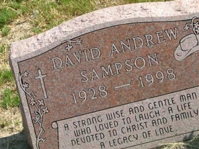 David Andrew Sampson on Sysoon