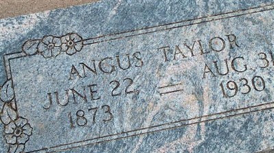 David Angus Taylor on Sysoon