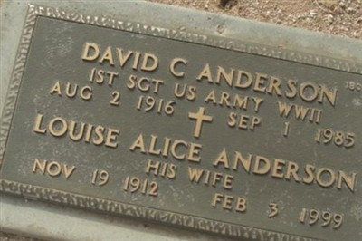 David C Anderson on Sysoon