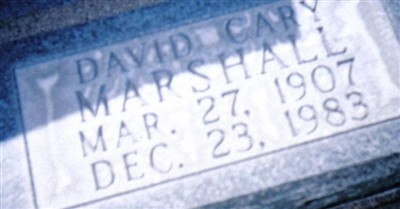 David Cary Marshall, Find a grave on Sysoon David Cary Marshall on Sysoon
