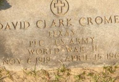David Clark Cromer on Sysoon