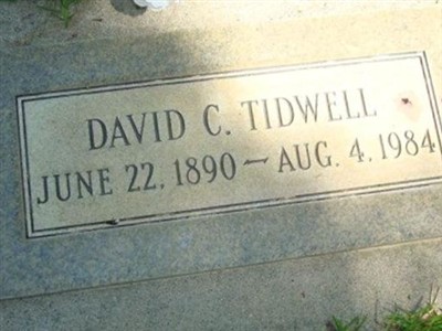 David Cleveland Tidwell on Sysoon