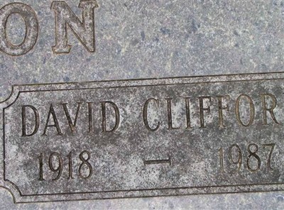 David Clifford Johnson on Sysoon