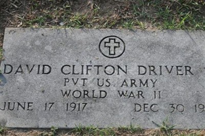 David Clifton Driver, Sr on Sysoon