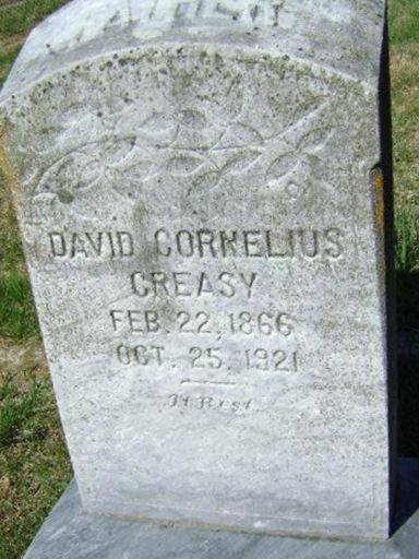 David Cornelius Creasy on Sysoon