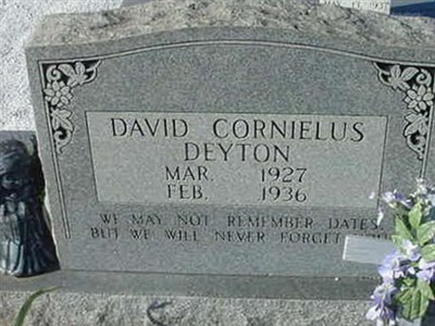 David Cornielus Deyton on Sysoon