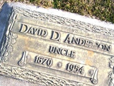 David D. Anderson on Sysoon