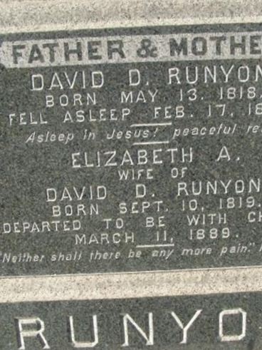 David D Runyon on Sysoon