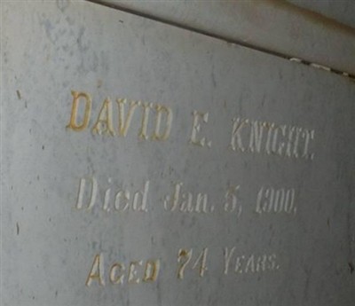 David E. Knight on Sysoon