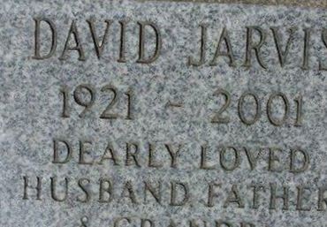 David Edward Ernest Jarvis on Sysoon