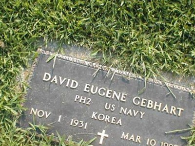 David Eugene "Gene" Gebhart on Sysoon