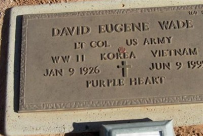 David Eugene Wade on Sysoon