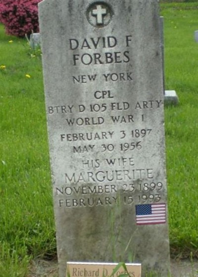 David F Forbes on Sysoon