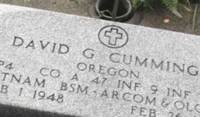 David G. Cummings on Sysoon