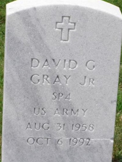 David G Gray, Jr on Sysoon
