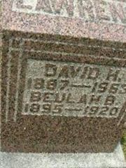 David H Lawrence on Sysoon