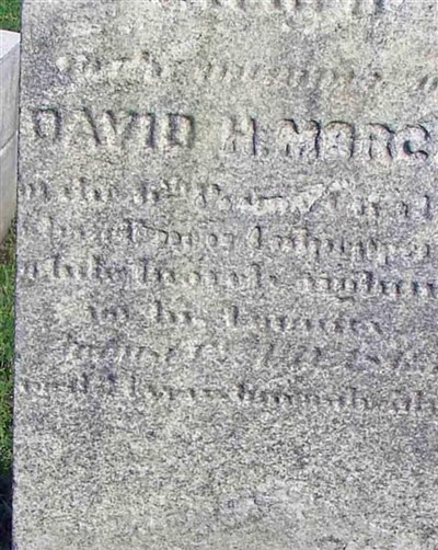 David H Morgan on Sysoon