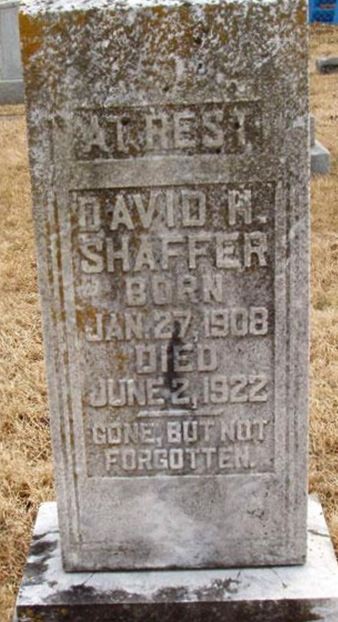David H. Shaffer on Sysoon