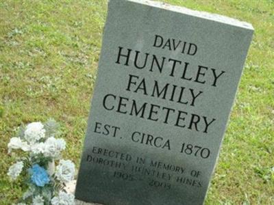 David Huntley Family Cemetery on Sysoon