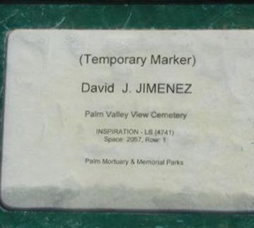 David J. Jimenez on Sysoon