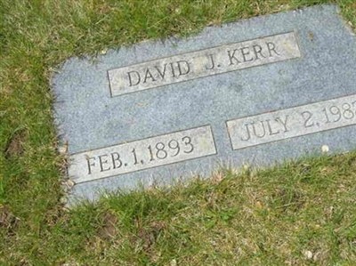 David J Kerr on Sysoon