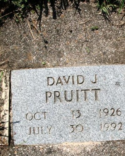 David J. Pruitt on Sysoon