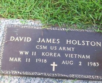 David James Holston on Sysoon