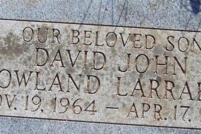 David John Rowland Larrabee on Sysoon