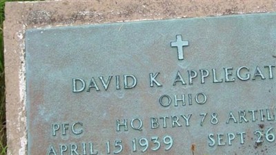 David K. Applegate on Sysoon