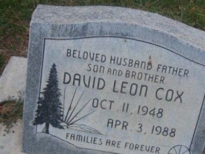 David Leon Cox on Sysoon