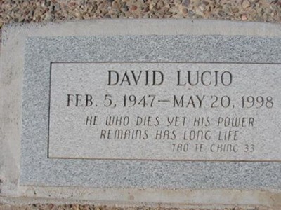 David Lucio on Sysoon