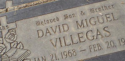 David Miguel "Dave" Villegas on Sysoon