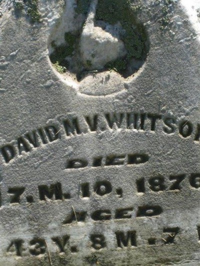 David Miller Vore Whitson on Sysoon