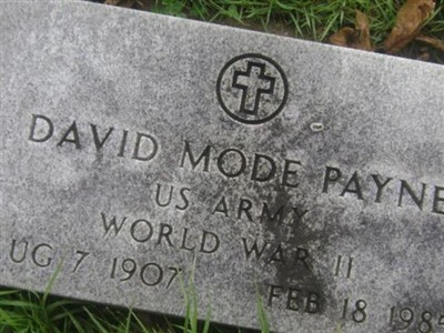 David Mode Payne on Sysoon