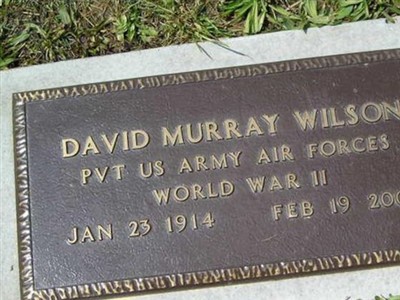 David Murray Wilson on Sysoon