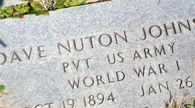 David Newton "Dave" Johnson on Sysoon