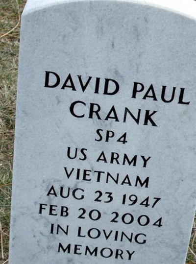 David Paul Crank on Sysoon