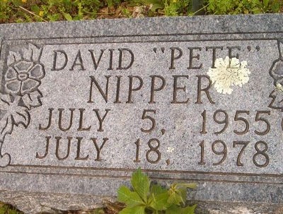 David "Pete" Nipper, Find a grave on Sysoon David "Pete" Nipper on Sysoon