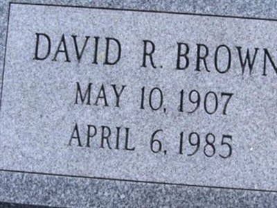 David R. Brown on Sysoon