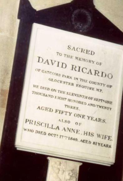 David Ricardo on Sysoon