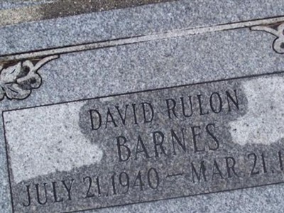 David Rulon Barnes on Sysoon