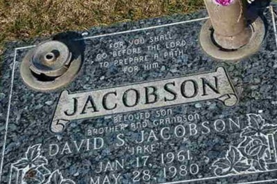 David S. "Jake" Jacobson on Sysoon