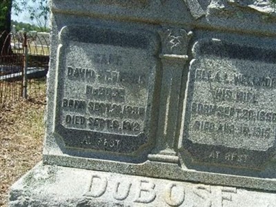 David St. Pierre DuBose, Jr on Sysoon