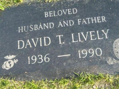 David T. Lively on Sysoon