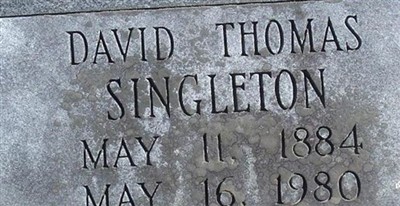 David Thomas Singleton on Sysoon