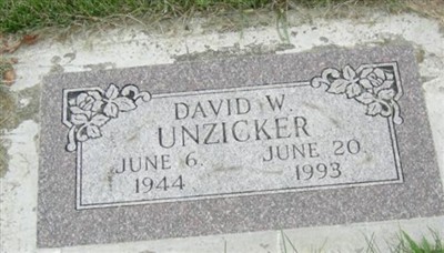 David W Unzicker on Sysoon