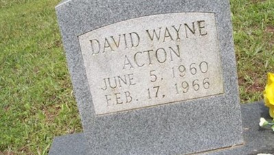 David Wayne Acton on Sysoon