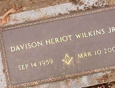Davison Heriot Wilkins, Jr on Sysoon